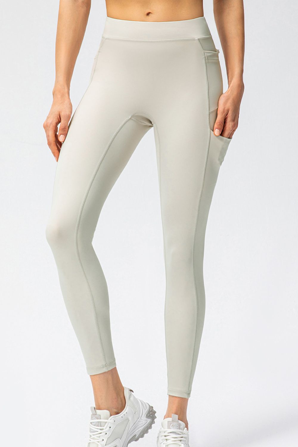Off-white|SASSYS Pants Deborah Back-Pockets Leggings