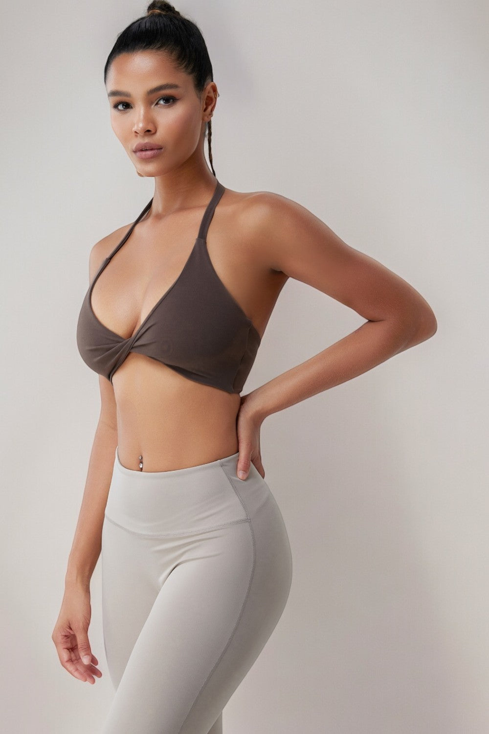 TWISTED STRETCH BRA